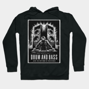 Drum and Bass - Rhythms Of Resistance Hoodie